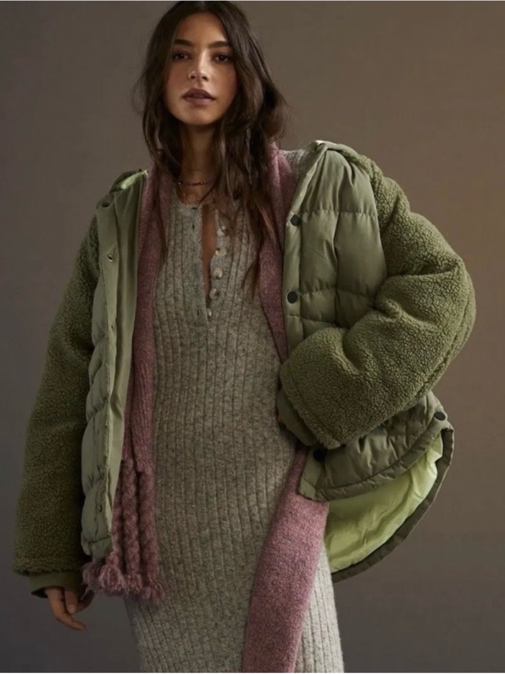 NWOT ANTHROPOLOGIE pilcro swing puffer jacket